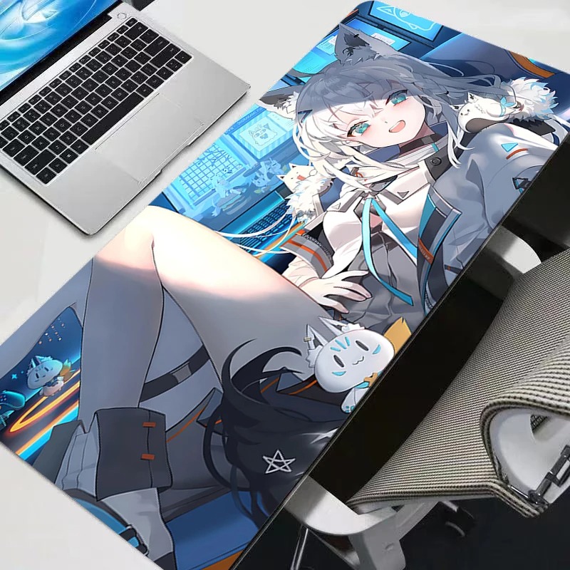 Office Tech Background - Tapis de Souris Anime Gamer XXL,
