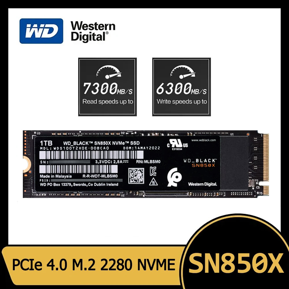 Samsung Ssd 980 Pro - Western Digital-WD SN850X SSD, 1 To,
