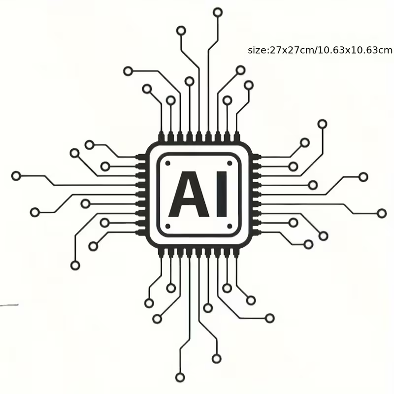 Office Tech Decor - Autocollant mural en vinyle pour circuit