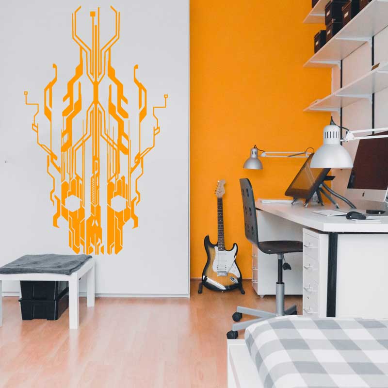 Autocollant mural en vinyle av - Office Tech Decor avis et prix