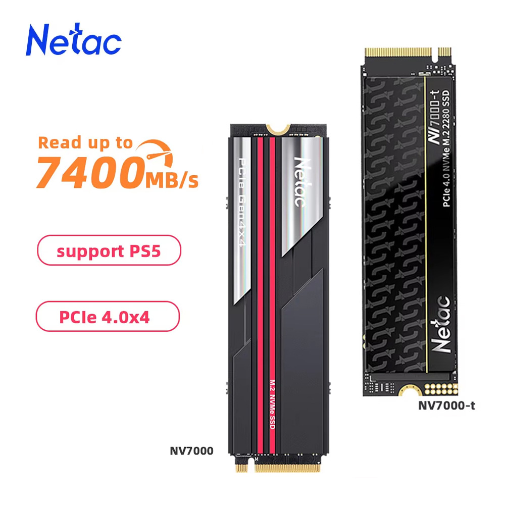 Netac 7400 mo/s SSD NVMe M2 2  - Samsung Ssd 980 Pro avis et prix