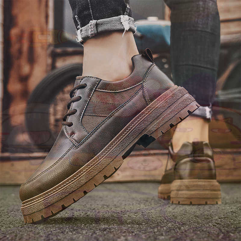 Baskets de Tennis en cuir natu - Tech Office Wear Men avis et prix