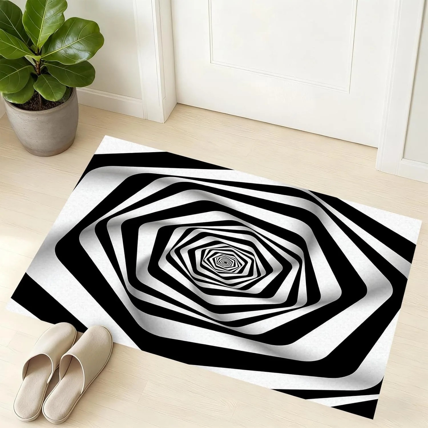 Tapis d'entrée abstrait Topo a - Office Tech Background avis et prix