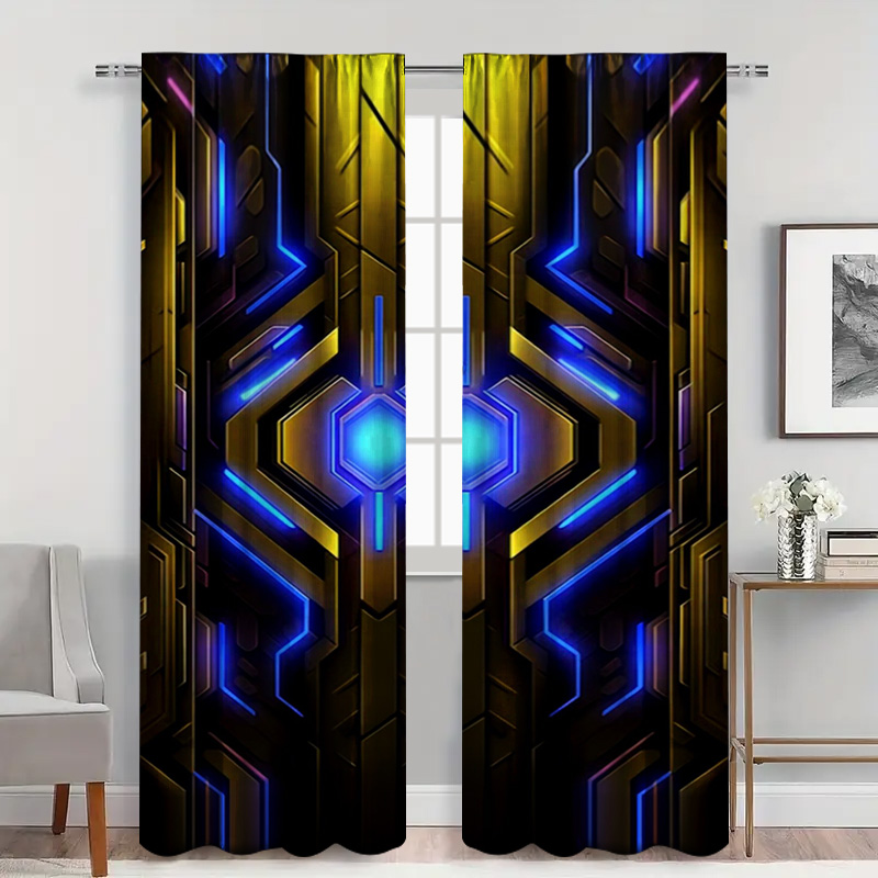 Rideaux techniques géométrique - Office Tech Decor avis et prix