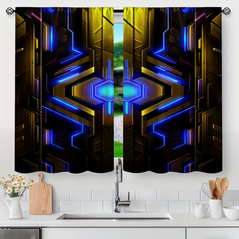 Rideaux techniques géométrique - Office Tech Decor avis et prix