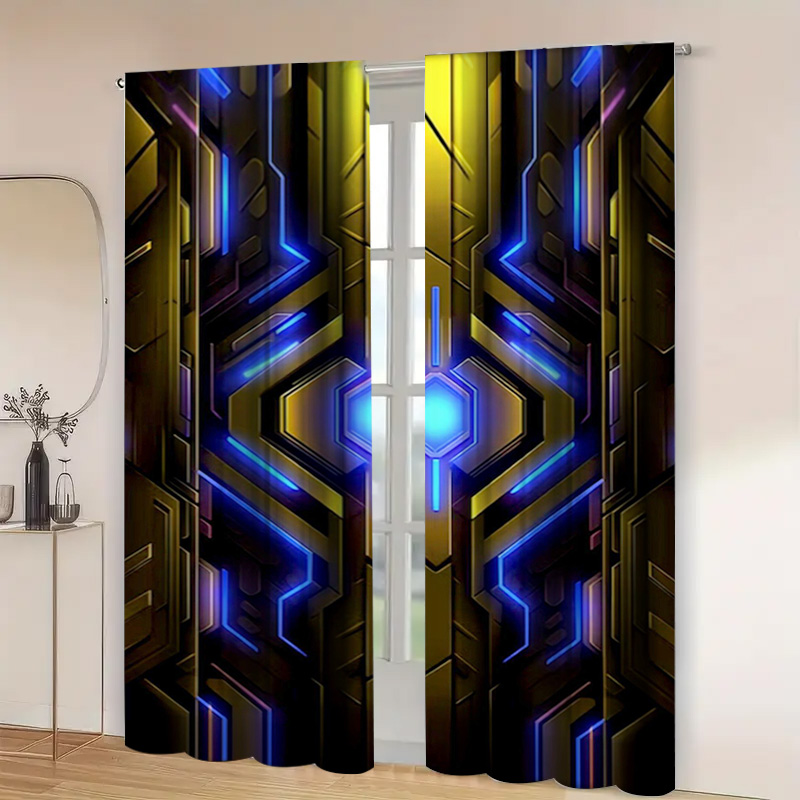 Rideaux techniques géométrique - Office Tech Decor avis et prix