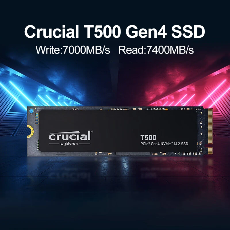 Crucial T500 M.2 2280 PCIe4 NV - Samsung Ssd 980 Pro avis et prix