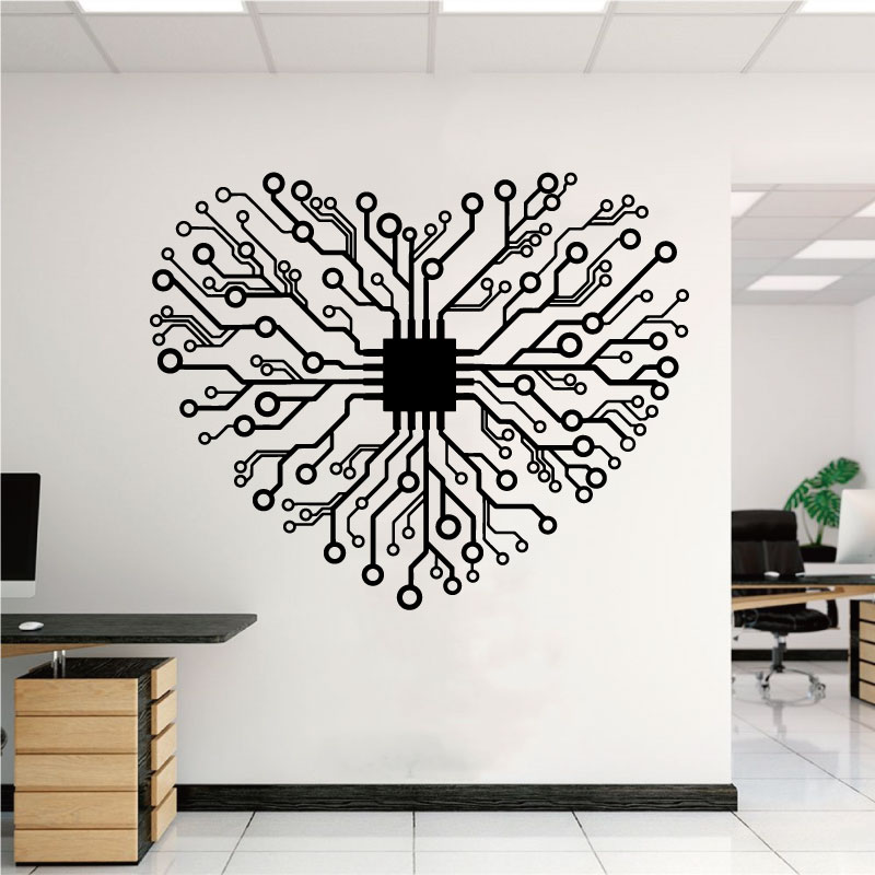 Autocollant mural en vinyle Lo - Office Tech Company avis et prix