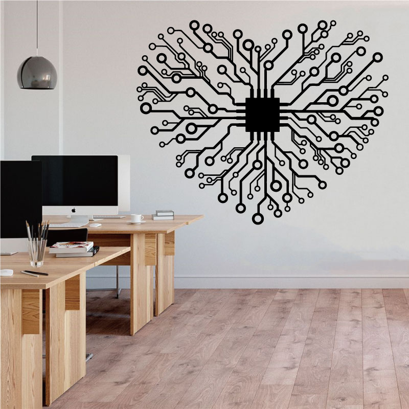 Autocollant mural en vinyle Lo - Office Tech Company avis et prix