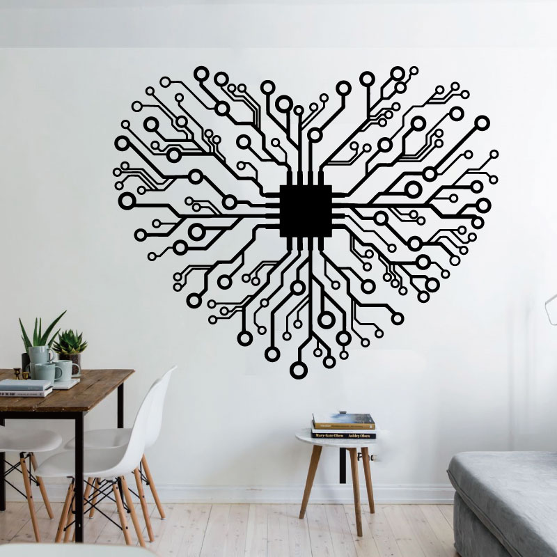 Autocollant mural en vinyle Lo - Office Tech Company avis et prix