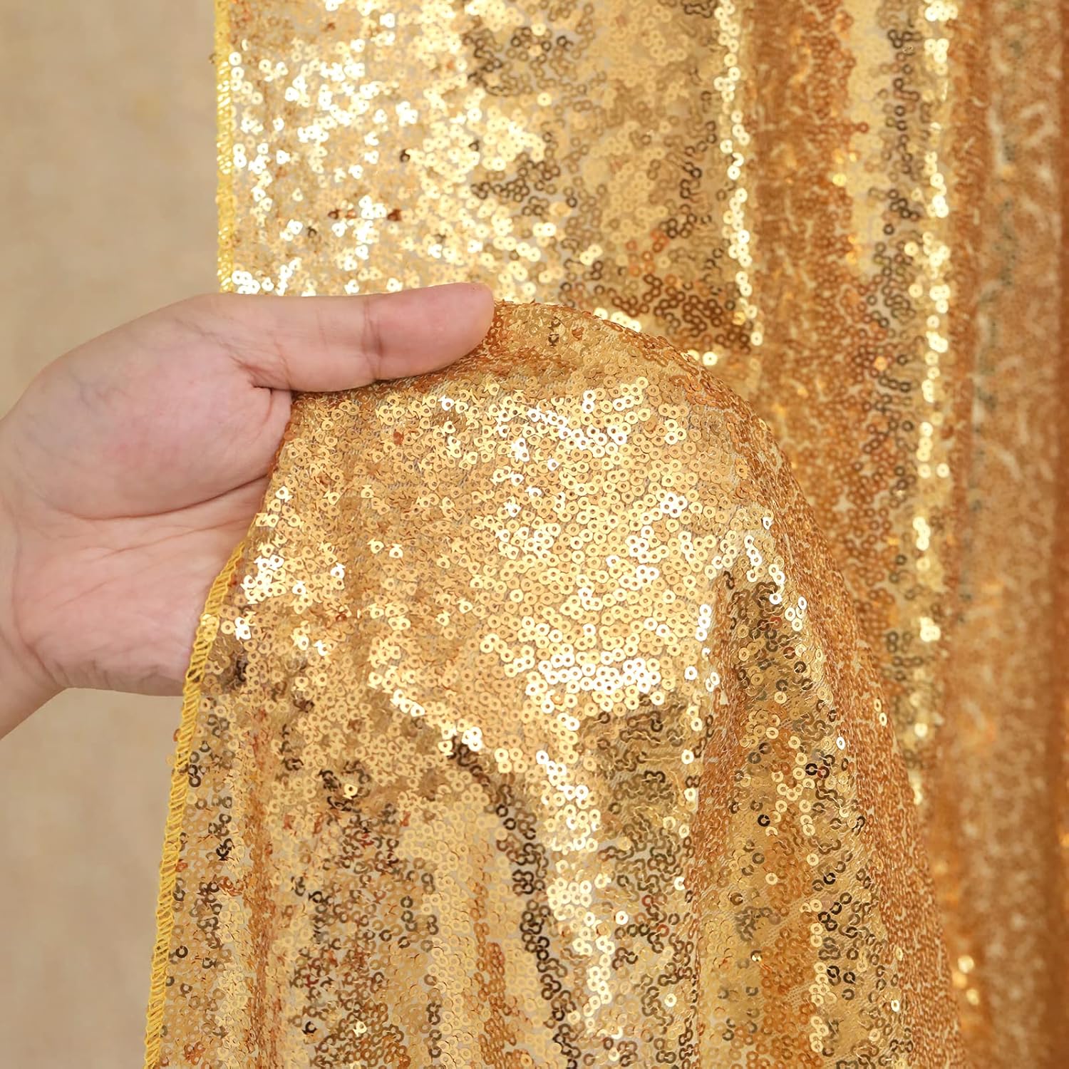 2 panneaux de fond en sequins, - Office Tech Background avis et prix