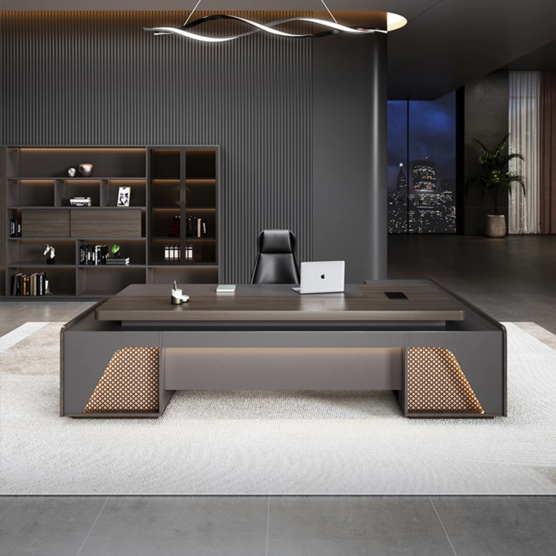 ❀ Bureau de direction en forme - Office Tech And Management avis et prix