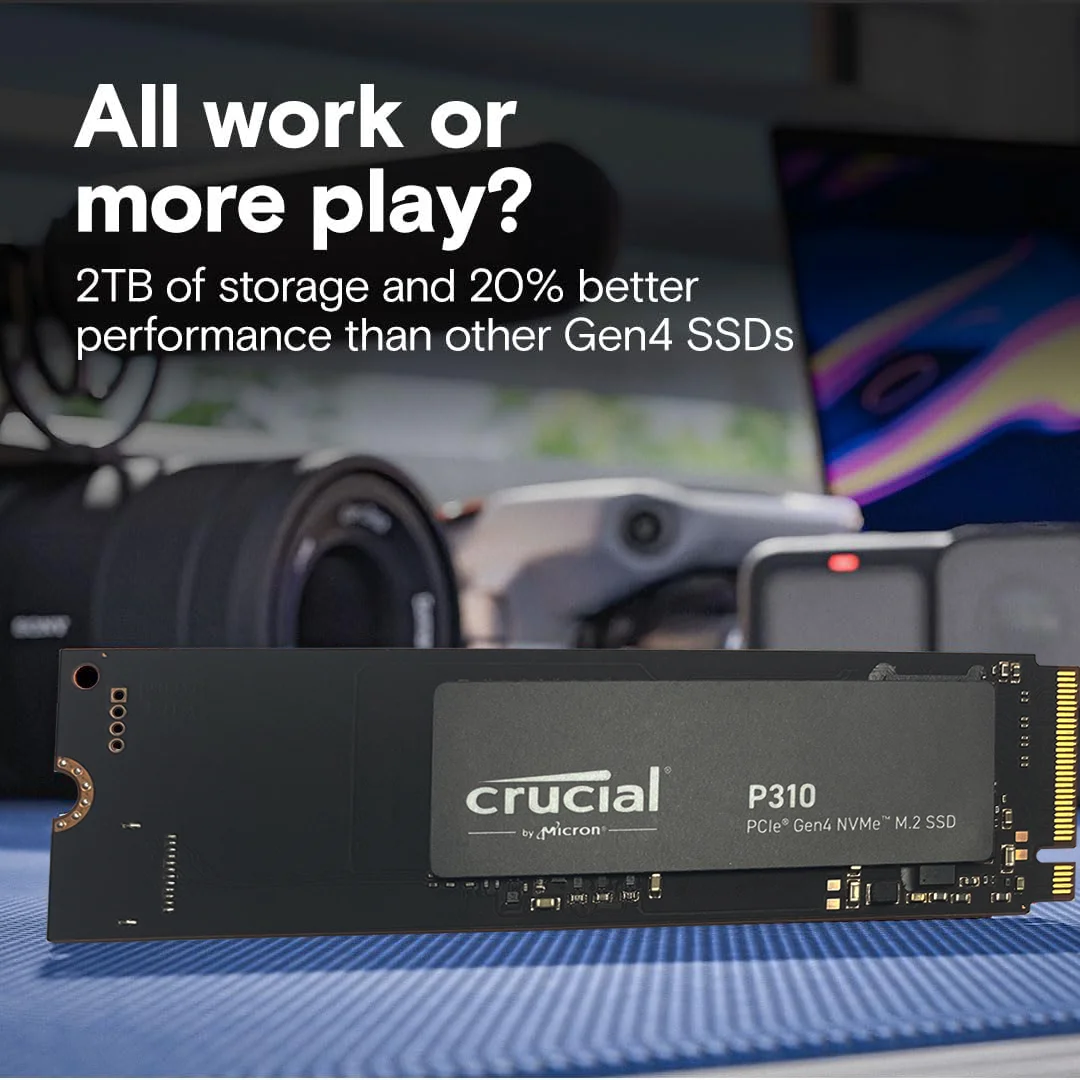 Crucial P310 M.2 2280 PCIe Gen - Samsung Ssd 980 Pro avis et prix